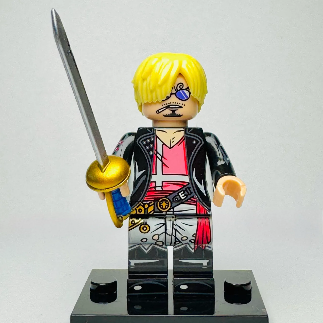 Vinsmoke Sandi - One Piece Anime Custom Brick Minifigure (2076) – photo 2