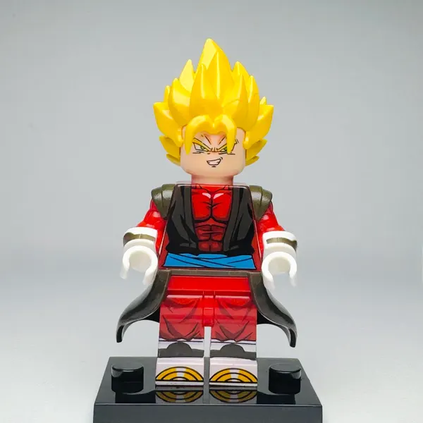 Dragonball Anime - Vegeto (SS) Custom Brick Minifigure
