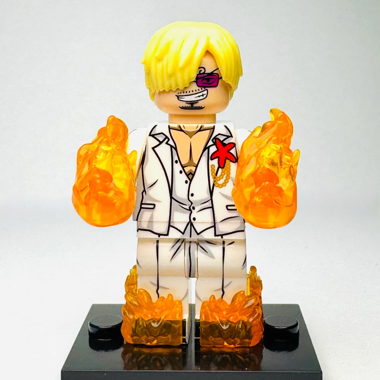 Vinsmoke Sandi - One Piece Anime Custom Brick Minifigure (2080) – photo 2