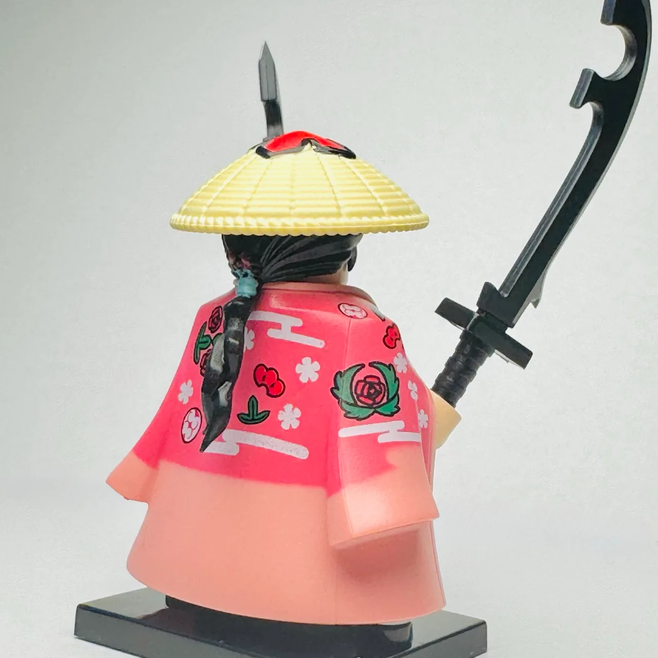 Bleach Anime - Shunsui Kyoraku Custom Brick Minifigure – photo 2