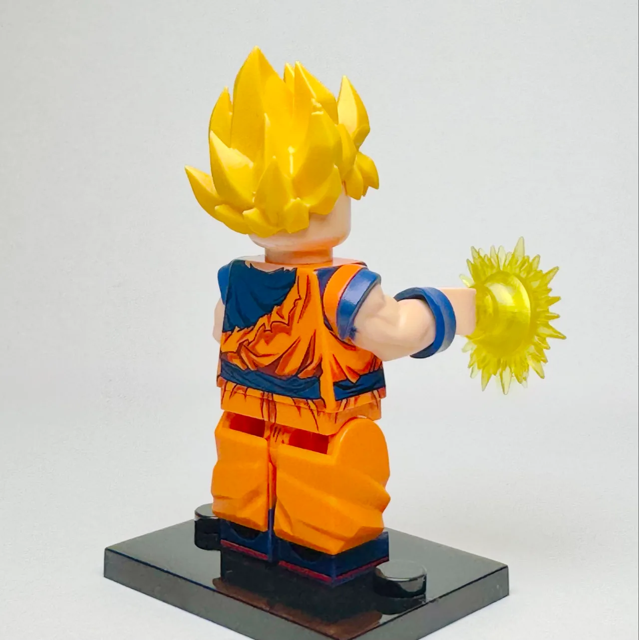 Dragonball Anime - Goku (SS1) Custom Brick Minifigure – photo 2