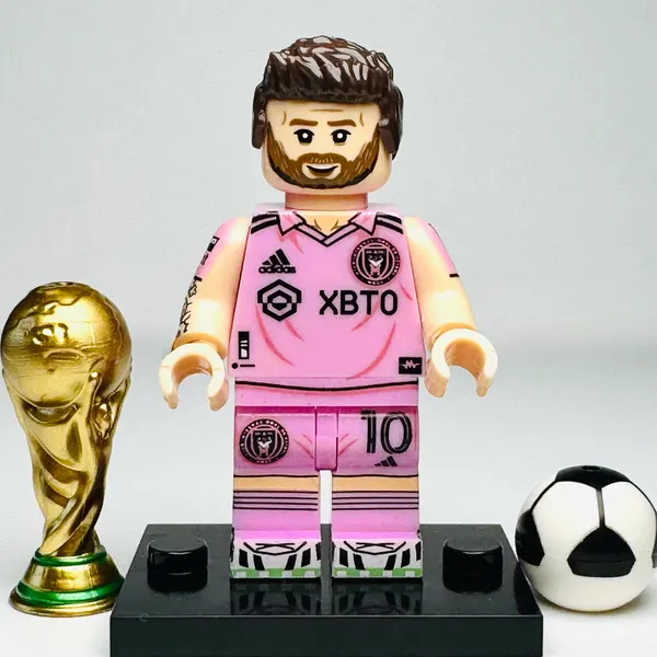 Lionel Messi - Custom Brick Minifigure (0496)