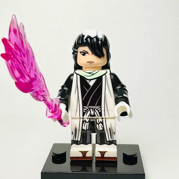 Bleach Anime - Byakuya Kuchiki Custom Brick Minifigure