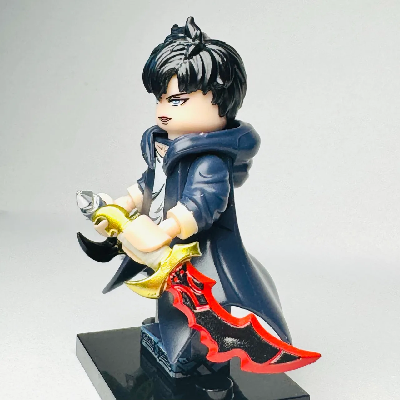 Solo Leveling - Sung Jinwoo Custom Brick Minifigure (544) – photo 2