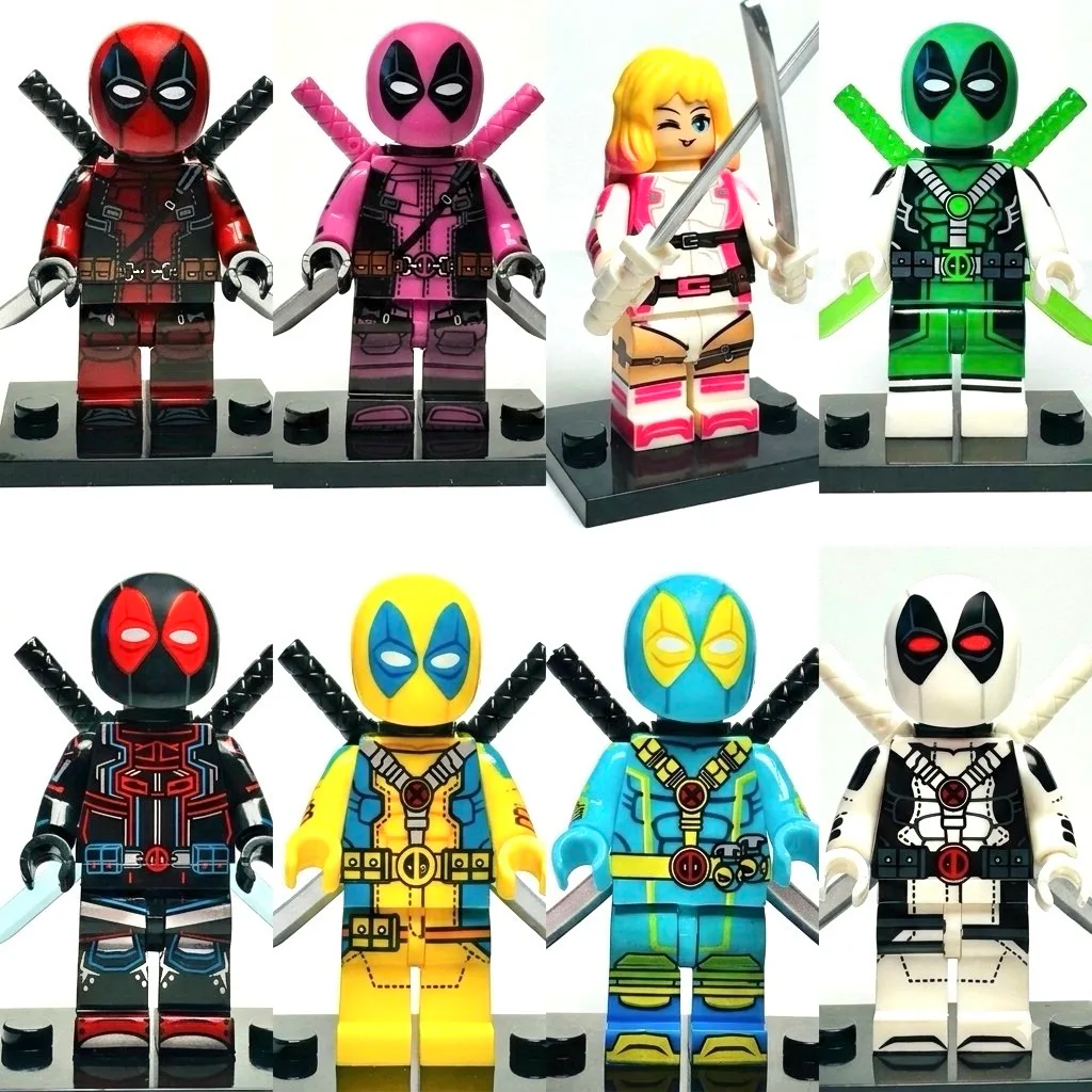Deadpool (Set of 8) - Custom Minifigures — photo 2