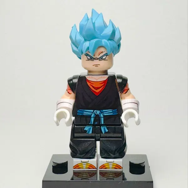 Dragonball Anime - Vegito (SSGSS) Custom Brick Minifigure