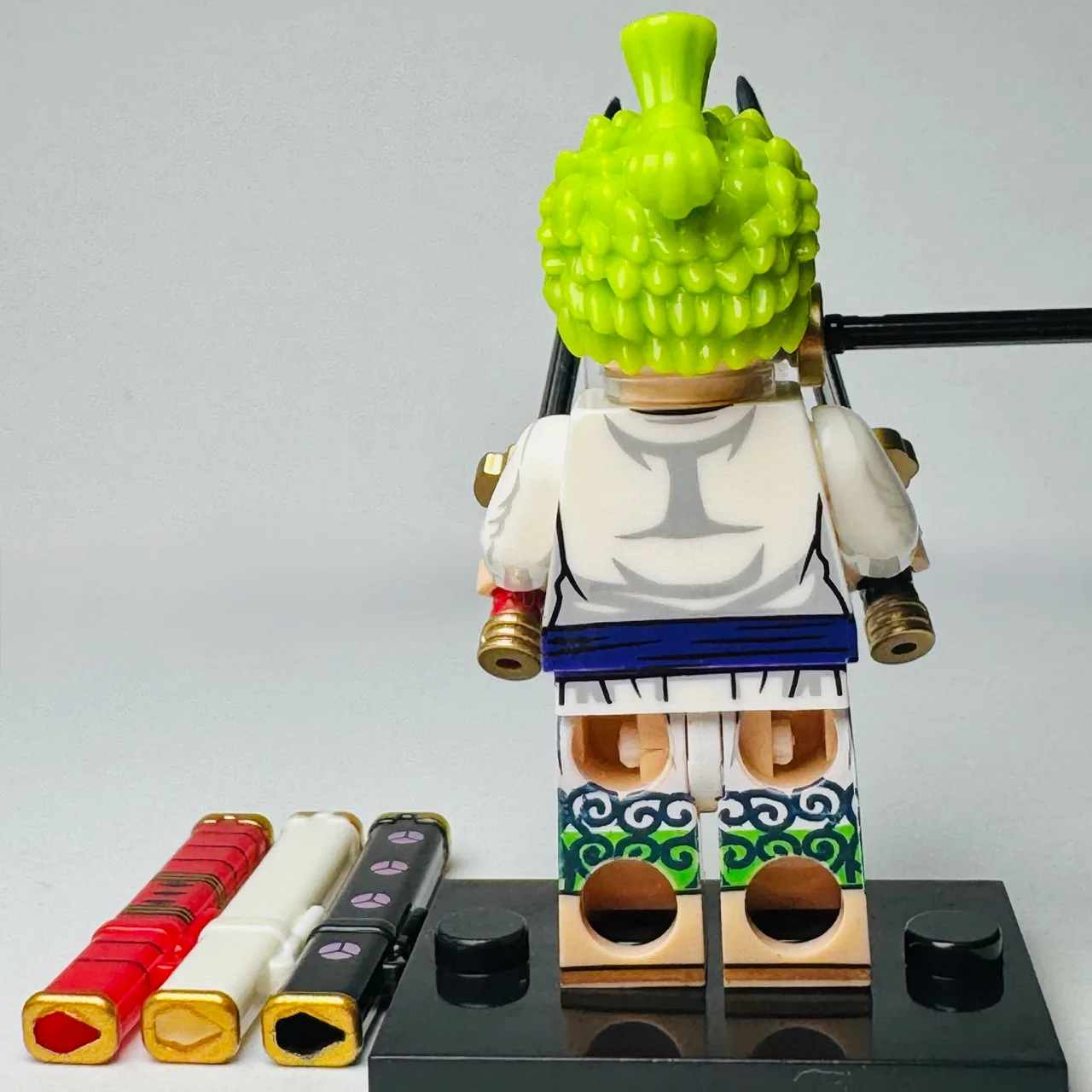 Roronoa Zoro - One Piece Anime Custom Brick Minifigure (2033) – photo 4