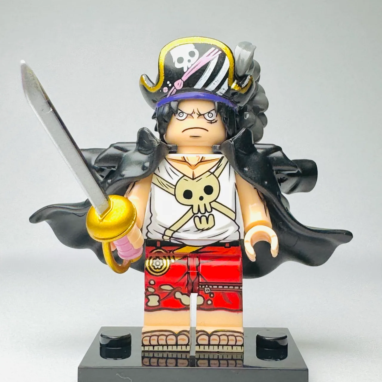 Monkey D. Luffy - One Piece Custom Brick Minifigure (2070) – photo 2