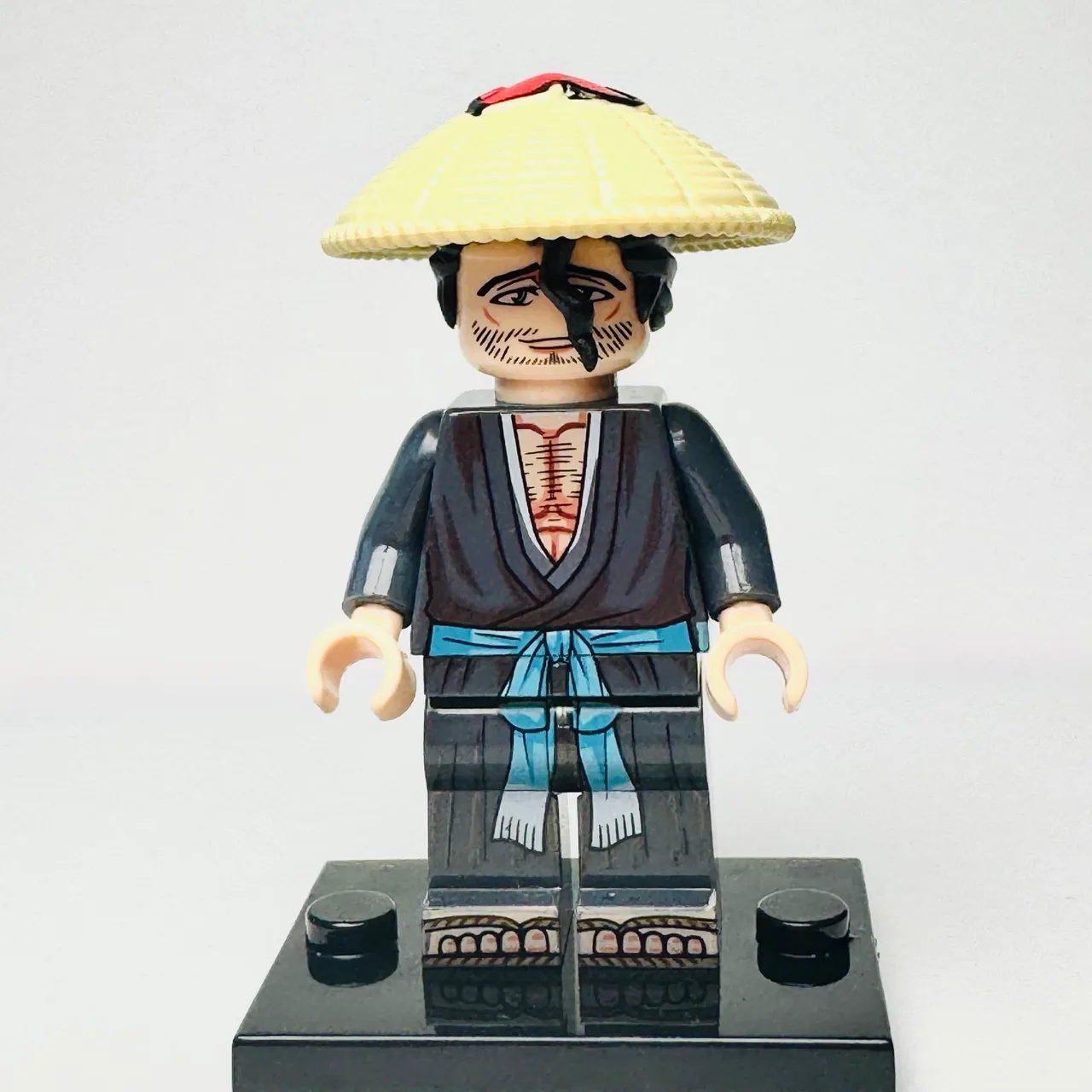 Bleach Anime - Shunsui Kyoraku Custom Brick Minifigure – photo 4