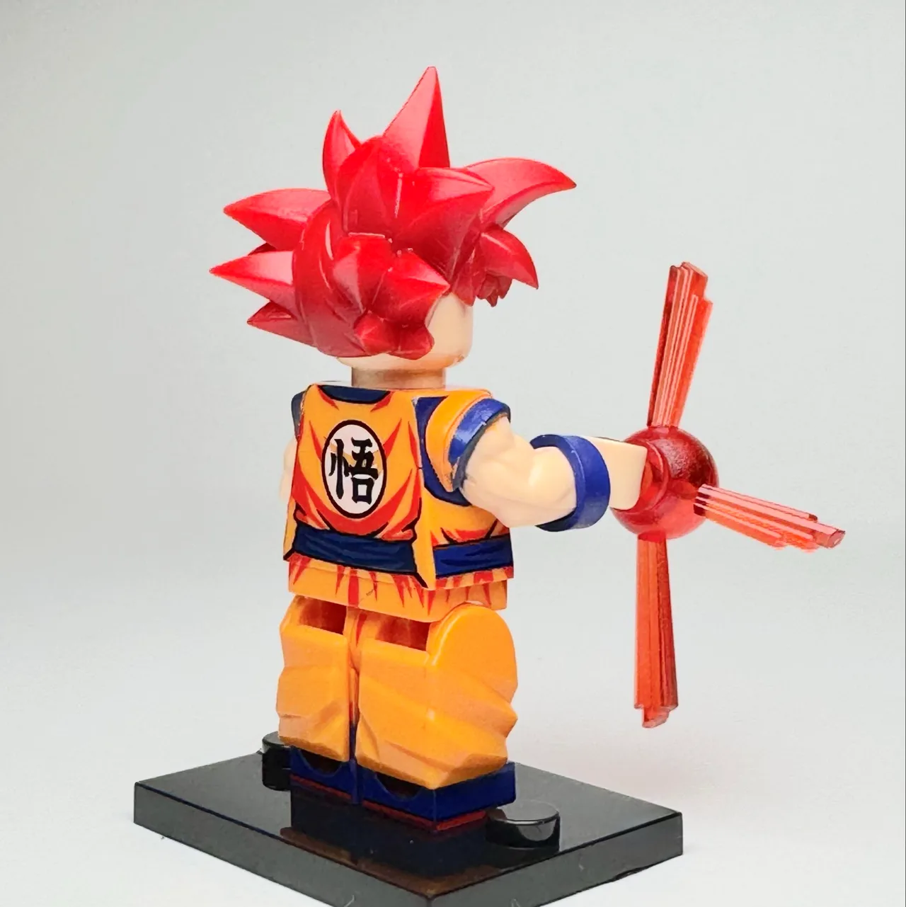Dragonball Anime - Goku (SSG) Custom Brick Minifigure – photo 4