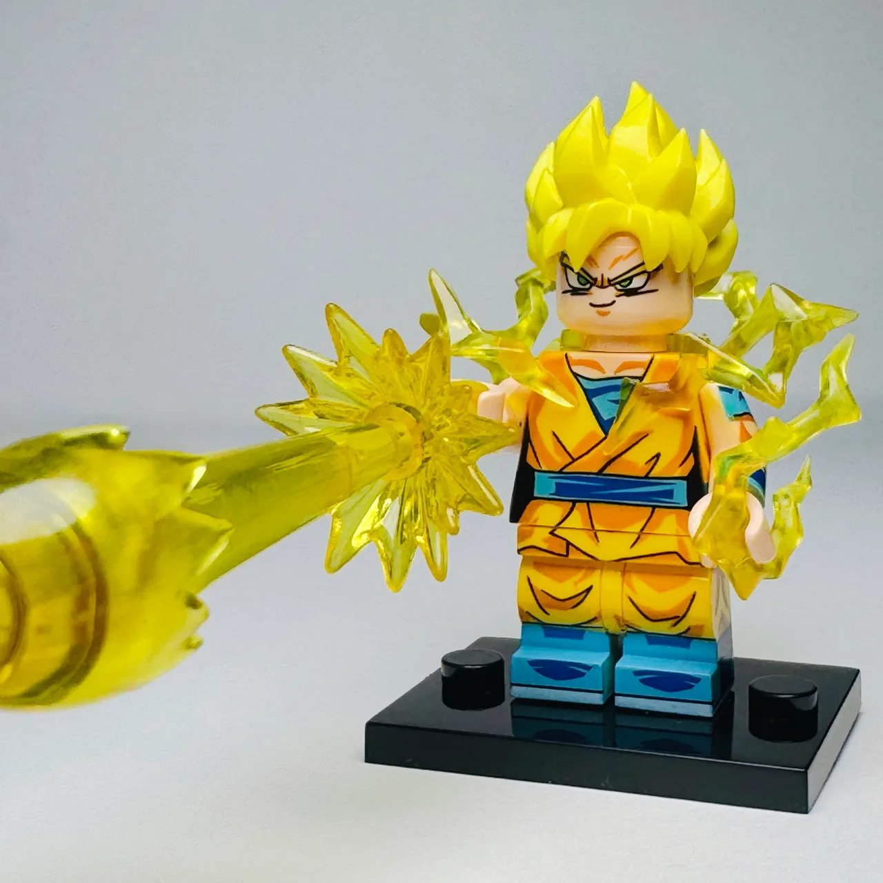 Dragonball Anime - Goku (SS2) Custom Brick Minifigure – photo 3