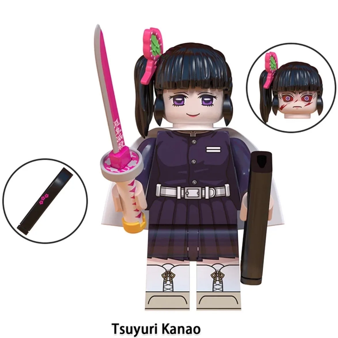 Demon Slayer (Set of 8) B - Anime Custom Brick Minifigures – photo 4
