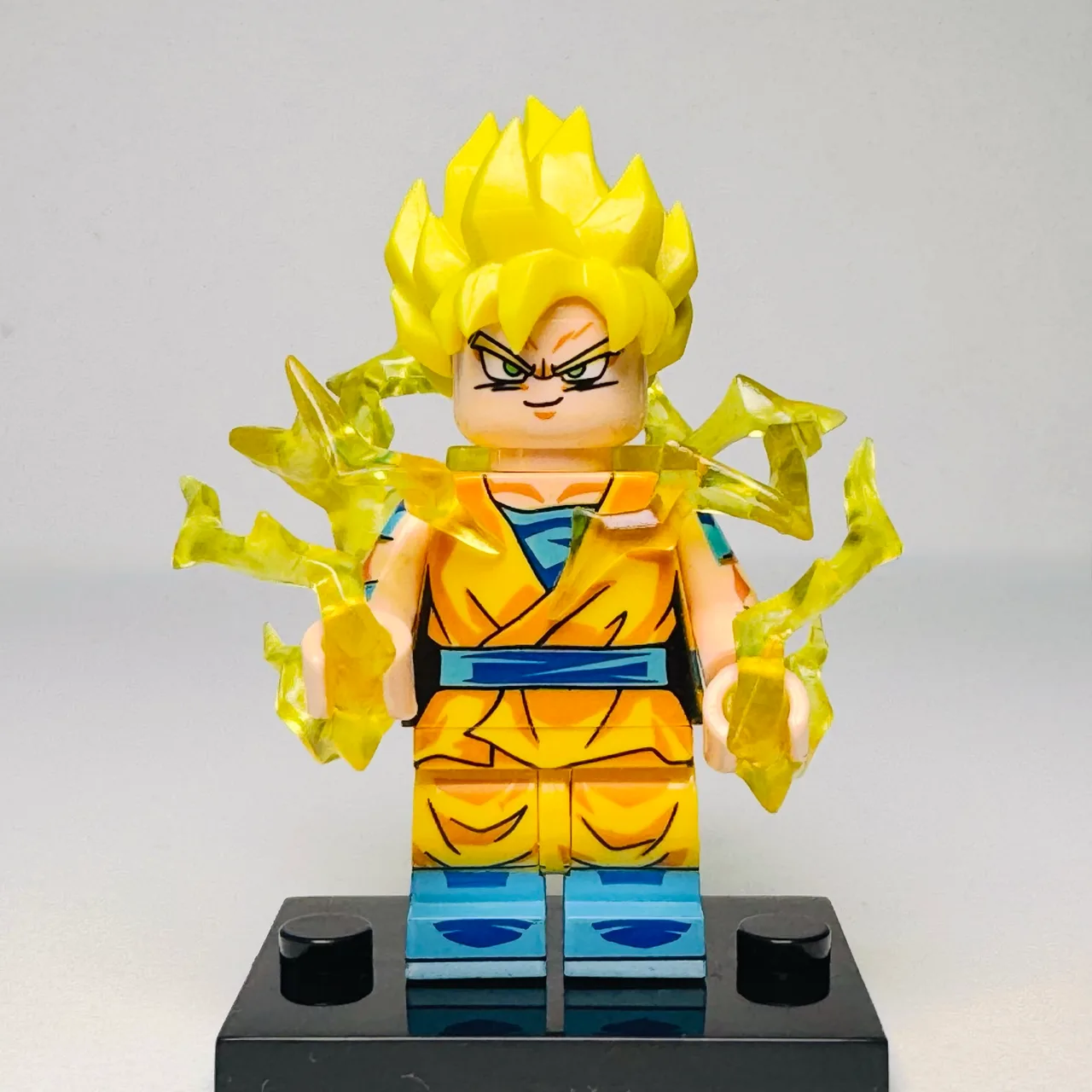 Dragonball Anime - Goku (SS2) Custom Brick Minifigure – photo 2