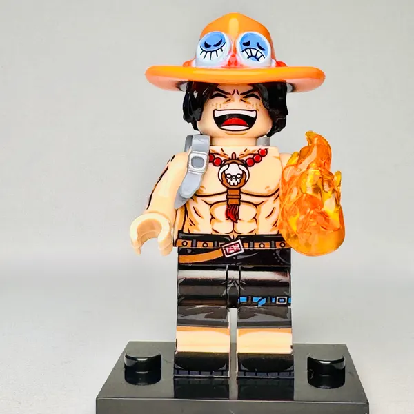 Portia’s D Ace - One Piece Anime Custom Brick Minifigure (2039)
