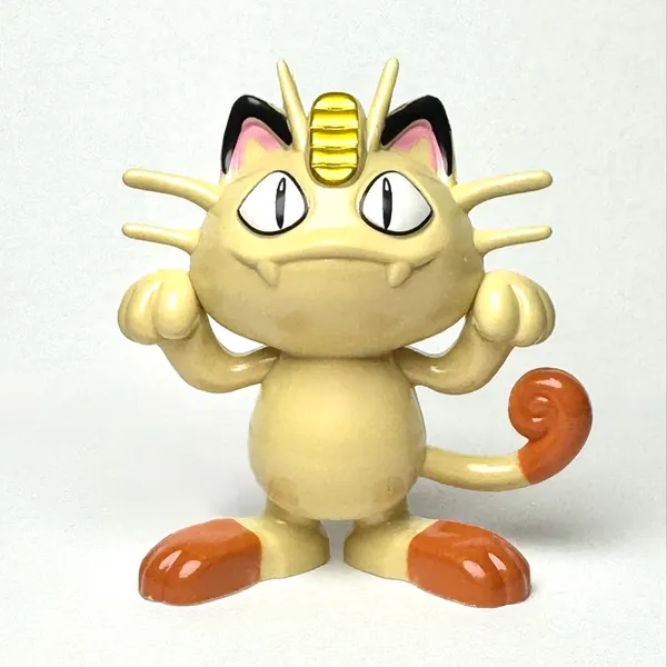 Pokemon - Meowth Custom Brick Minifigure