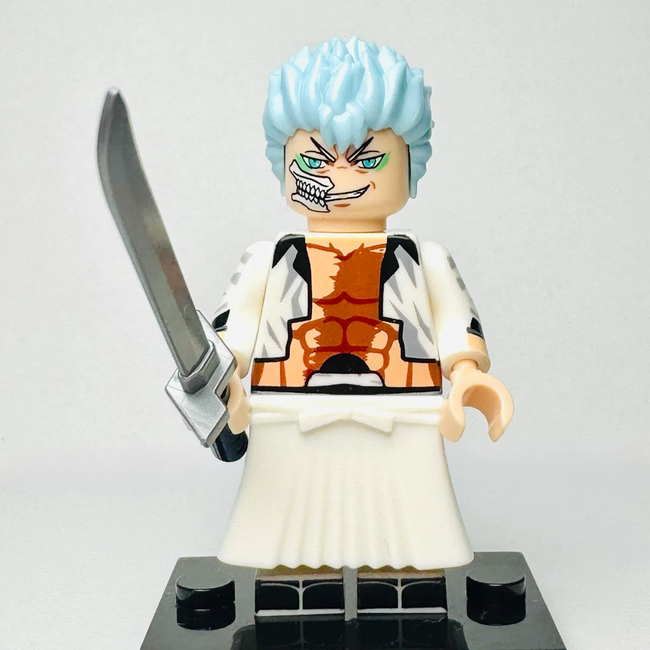 Bleach Anime - Grimmjow Custom Brick Minifigure – photo 2